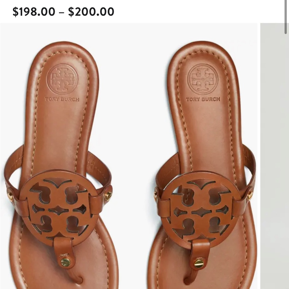 Tory Burch Brown Sandals - Picture 2 of 8